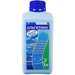 Средство для бассейна Маркопул Кемиклс, Альгитинн, М04, 1 л, удаление водорослей