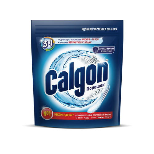 Средство от накипи CALGON смягчение воды, порошкообразное, 3В1, 750г