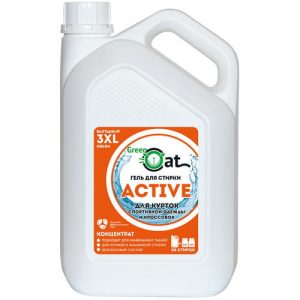 Гель для стирки GREEN CAT для курток, спортивной одежды и кроссовок концентрат, 3л