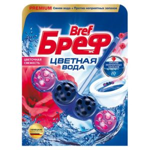 Блоки для унитаза BREF подвесные цветочная свежесть, 50г