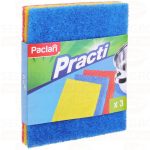 Мочалки PACLAN PRACTI 3 шт из игольчатого абразива