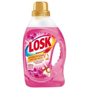 Гель для стирки LOSK ароматерапия, орхидея и масло макадамии, 1.5л