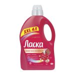 Жидкое средство для стирки ЛАСКА для цветного белья, 4л