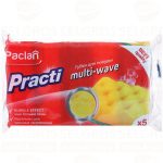 Губки для посуды PACLAN PRACTI 5 шт мульти