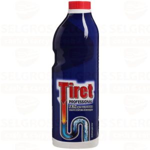 Средство для прочистки труб TIRET удаление засоров, 1л