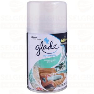 Сменный баллон для освежителя SC JOHNSON GLADE океанский оазис, 269мл