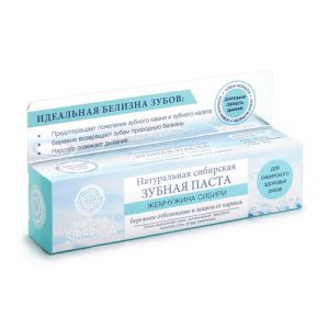 Зубная паста NATURA SIBERICA жемчужина сибири, 100г