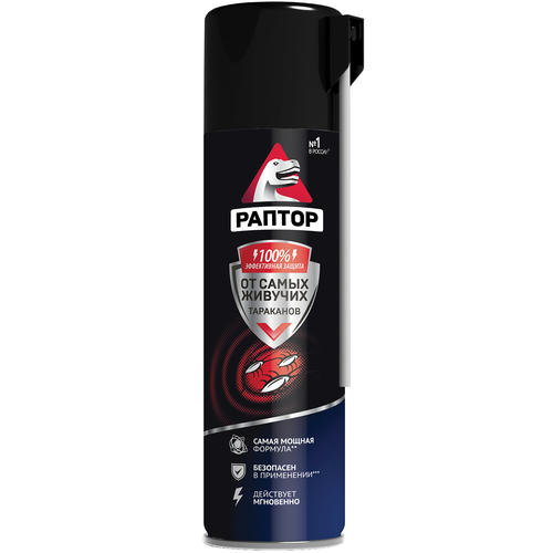 Инсектицид РАПТОР от тараканов, аэрозоль, 430мл