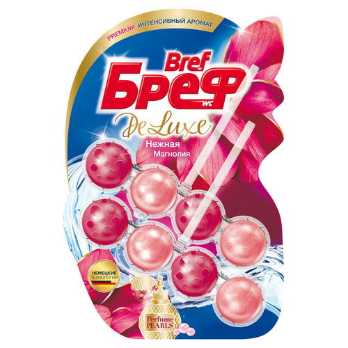 Блок для унитаза BREF подвесной 2х50г магнолия, 50г