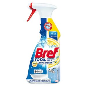 Срей для чистки сантехники BREF лимон, 500мл