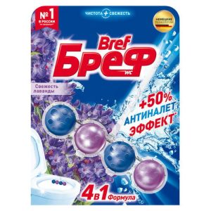 Блок для унитаза BREF лаванда, 50г