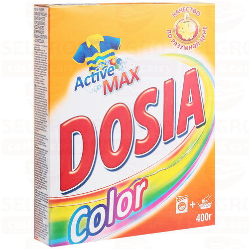 Стиральный порошок автомат DOSIA колор для цветного белья, 400г