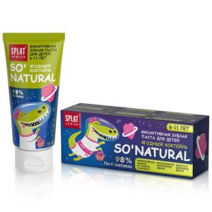 Зубная паста детская ягодный коктейль 6-11 лет, 73г