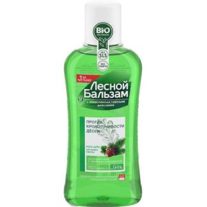 Ополаскиватель для десен и зубов ЛЕСНОЙ БАЛЬЗАМ экстракт коры дуба и пихты, 400мл