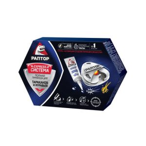 Инсектицид РАПТОР 4 ловушки и гель от тараканов, муравьев