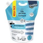 Гель для стирки QUALITA универсальный без запаха, 3л