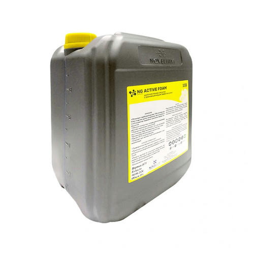 NG Active Foam Щелочное пенное средство с антибактериальным эффектом (хлор), канистра 10 л