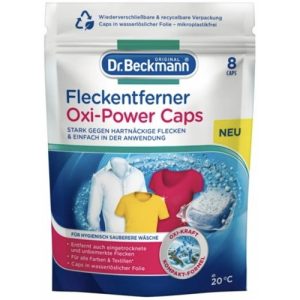 Пятновыводитель для белых и цветных тканей Oxi-Power Caps Dr. Beckmann 8 шт