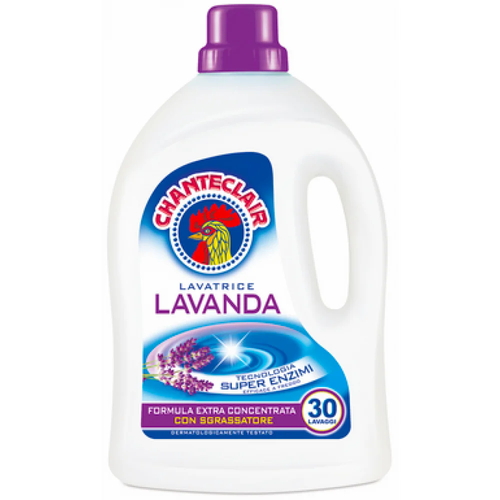Гель для стирки Chanteclair, универсальный, аромат Лаванда, 1.35 л, 30 стирок