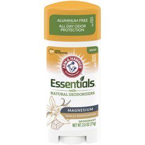 Дезодорант прозрачный натуральный гелевый с ароматом ванили и сандала Arm & Hammer Essentials Deodorant Magnesium Vanilla Sandalwood 71g