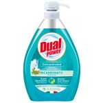 Гель для мытья посуды концентрированный Dual Power с дозатором Сода и шалфей, 1 л