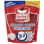 Таблетки для удаления пятен Omino Bianco Additivo Totale 5в1, 240 гр (10 штук)