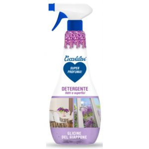 Средство по уходу за стеклянными и зеркальными поверхностями Coccolatevi Vetri Glicine Del Giappone 750 ml