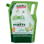 Концентрированная жидкость для мытья посуды с ароматом лайма Winni's Piatti Lime, запаска 1л