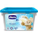 Капсулы для стирки детского белья Chicco Sensitive 16 шт