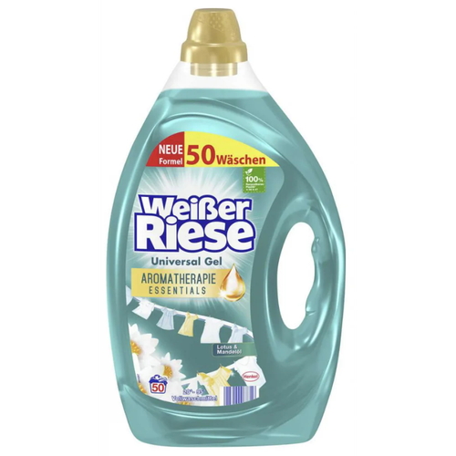 Гель для стирки Weiber Riese с ароматом лотоса и белой лилии 3250 мл 50 стирок концентрат