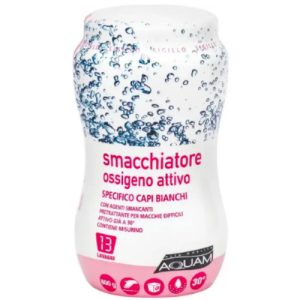 Пятновыводитель AQUAM Smacchiatore Ossigeno Attivo с активным кислородом 800 г