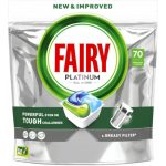 Капсулы Fairy Platinum для посудомоечных машин, 70 шт