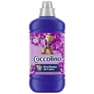Кондиционер для белья Coccolino Perfume&Care Purple Orchid & Blueberry с ароматом орхидеи и черники, 51 стирка, 1275 мл