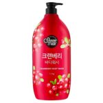 Гель для душа Kerasys Shower Mate Cranberry с ароматом клюквы 1200 мл