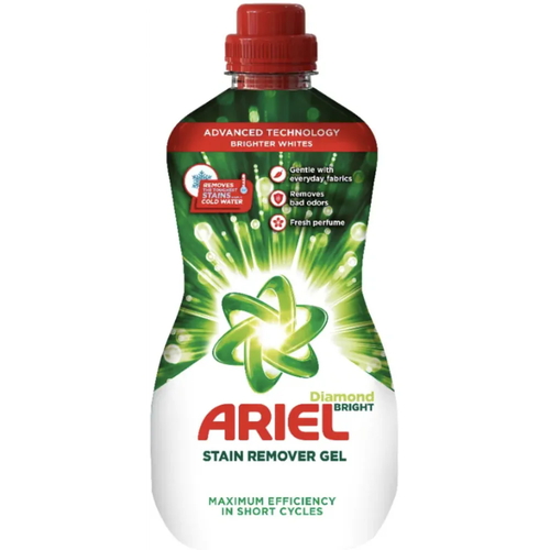 Гель-пятновыводитель Ariel Diamond Bright Stain Remover Gel для белых вещей 950 мл