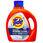 Гель для стирки Tide Hygienic Clean Heavy Duty x10, 3.4 л, 74 стирок