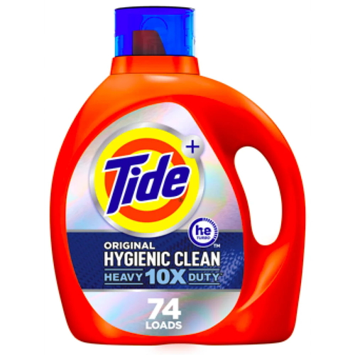 Гель для стирки Tide Hygienic Clean Heavy Duty x10, 3.4 л, 74 стирок