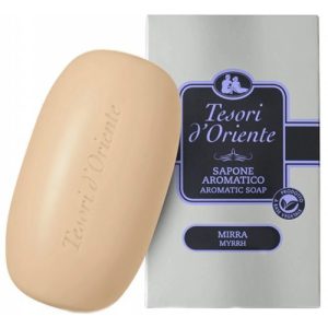 Парфюмерное твердое крем-мыло Tesori d’Oriente Aromatic Soap Mirra 125 гр