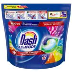 Капсулы для стирки Dash Allin1+ дополнительная дезинфекция для цветных вещей 34 шт