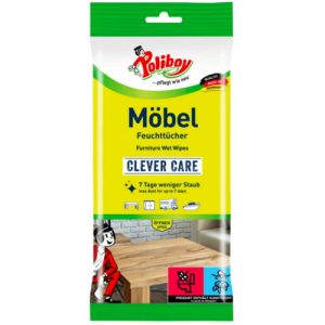 Влажные салфетки для ухода за мебелью Poliboy, 24 шт