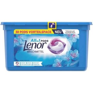 Капсулы для стирки Lenor 3в1 Waschmittel универсальные 38 шт