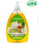 Средство для мытья посуды AlgaBio Piatti, натуральное, концентрат, 1 л