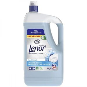 Кондиционер-ополаскиватель для белья (свежесть апреля) Lenor Professional Weichspuler Aprilfrisch, 5 л, 200 стирок