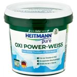 Кислородное средство для удаления Пятно + усилитель для стирки HeitmannNatur Pure Oxi Power WEISS, 500г