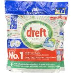 Универсальные капсулы для посудомоечной машины Dreft Platinum All In One, 75 шт