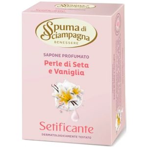 Spuma di sciampagna твердое мыло Rerle di Seta e Vaniglia 90 г