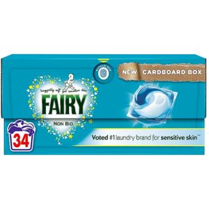 Капсулы для стирки Fairy Non Bio PODS 34 шт