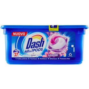 Капсулы для стирки Dash Lavanda 26 шт