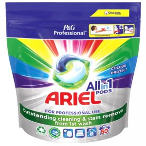 Капсулы для стирки Ariel Colour Protect For Professional Use All In 1 Pods, 60 шт