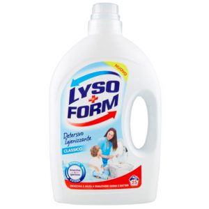 Жидкое средство для универсальной стирки Lysoform Detersivo Igienizzante Classico 25 стирок 1625 мл